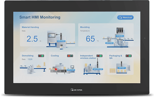 IHM 21" Weintek Tecnolog cMT3128XP