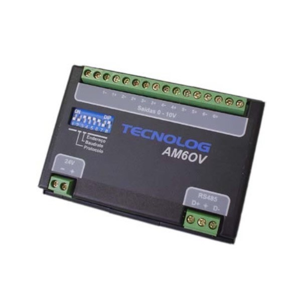 Módulos Modbus de saídas 0-10V – AM6OV