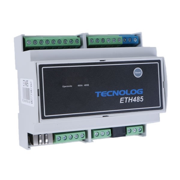 Conversor Gateway Ethernet Modbus TCP / RTU - ETH485